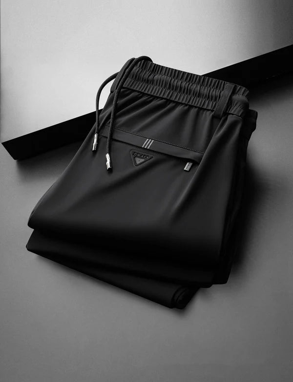 Unisex Black Imported Track Pants - WearMen