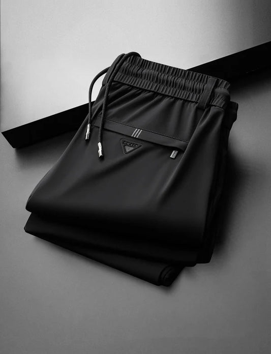 Unisex Black Imported Track Pants - WearMen