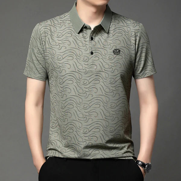 Men's Pista Green Soft Printed T-Shirt – WearMen