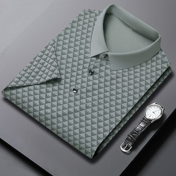 Men's Pista Green Soft Printed T-Shirt – WearMen