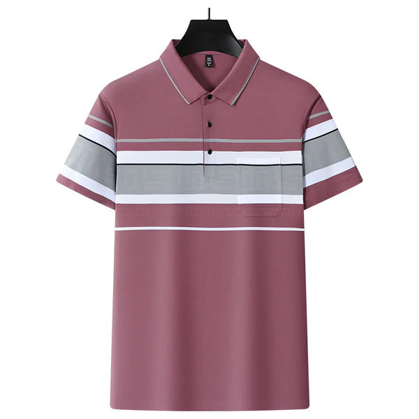 Men's Pink Regular Fit Half Sleeve T-Shirt - WearMen