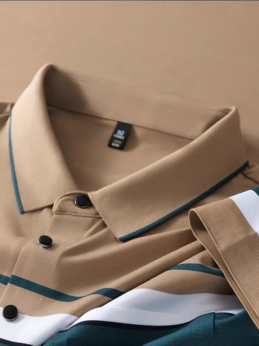 Men's Brown Stitchless Regular Fit Half Sleeve T-Shirt - Goamen