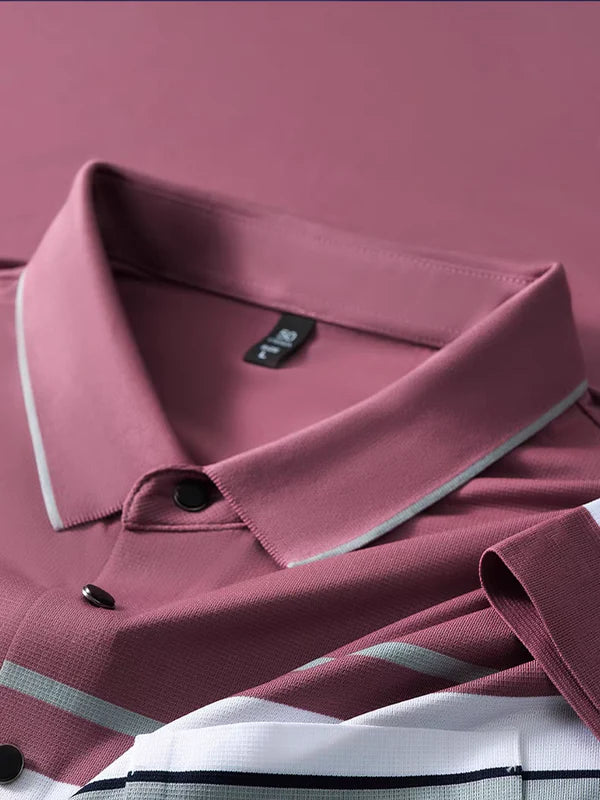 Men's Pink Stitchless Regular Fit Half Sleeve T-Shirt – WearMen