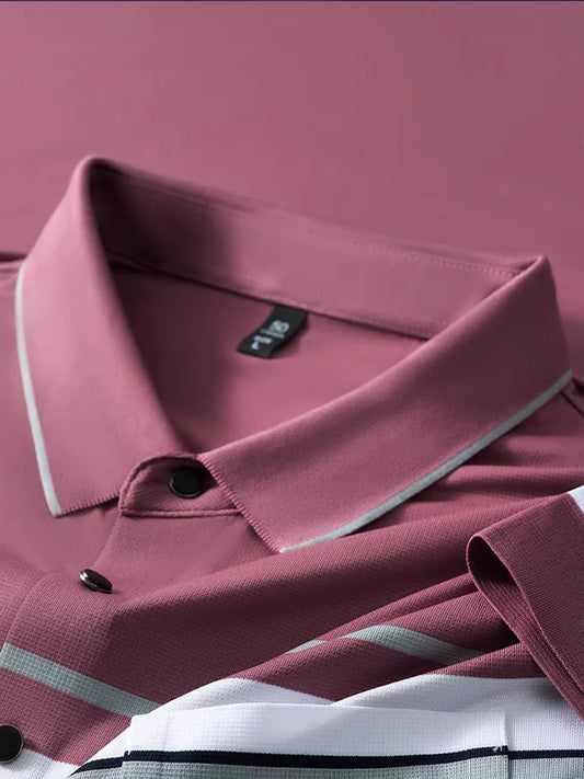 Men's Pink Stitchless Regular Fit Half Sleeve T-Shirt – WearMen