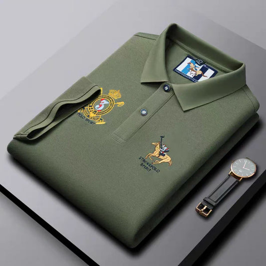 WearMen Men’s Premium Green Polo T-Shirt – Polo Spirit Edition